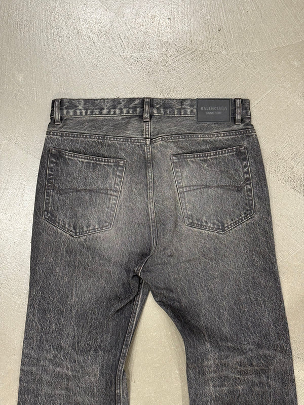 A/W2022 Balenciaga Sample Lost Tape flared jeans