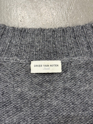 2010s Dries Van Noten alpaca & wool knit