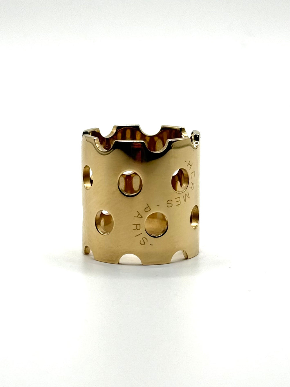 2000s Hermès holed ring