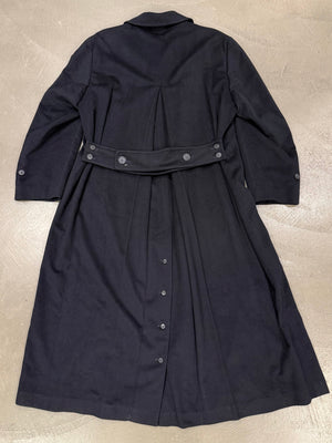 1990s Gianfranco Ferre kashmir oversized coat