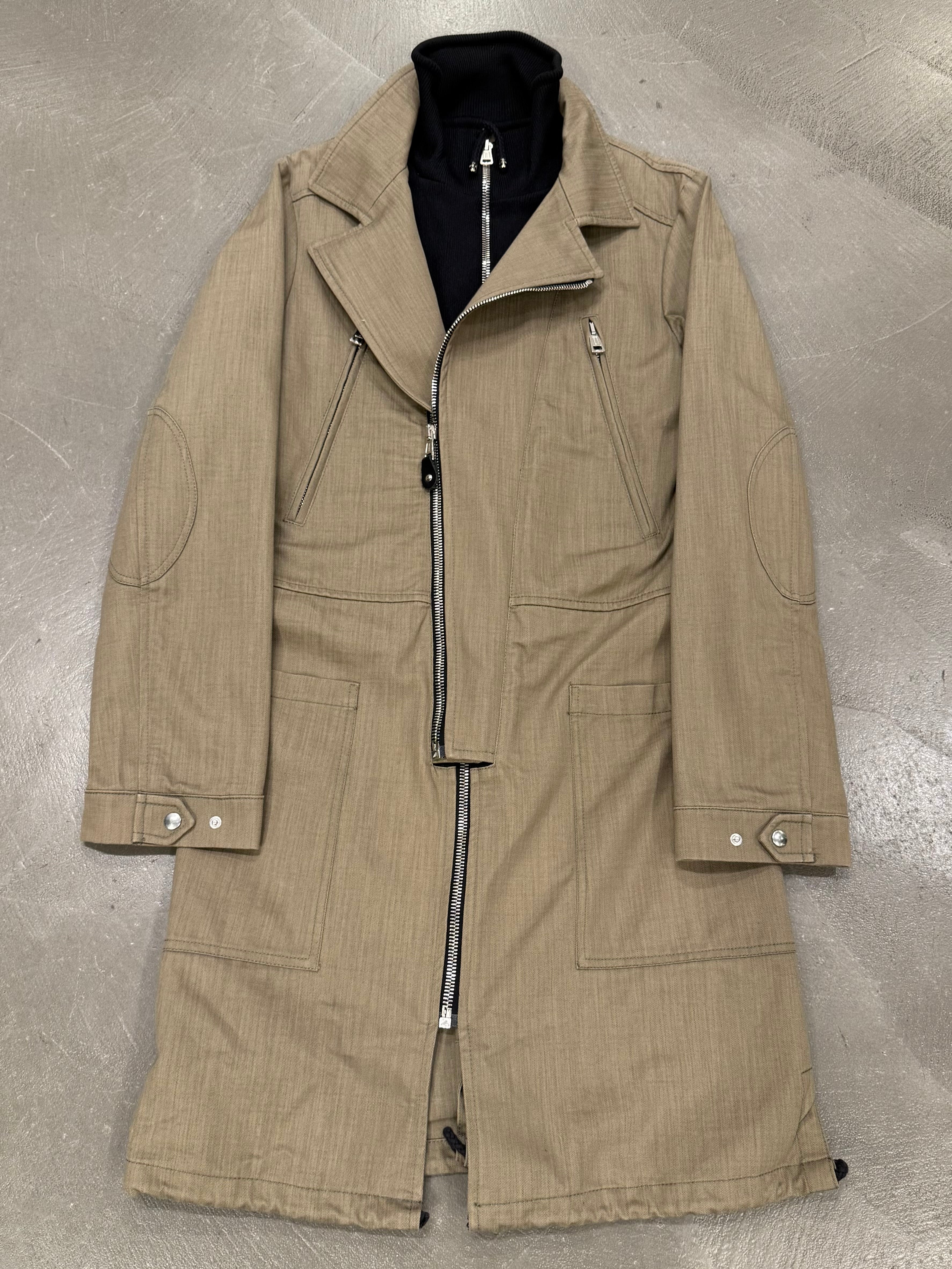 S/S2007 Balenciaga by Nicolas Ghesquière multipocket long coat