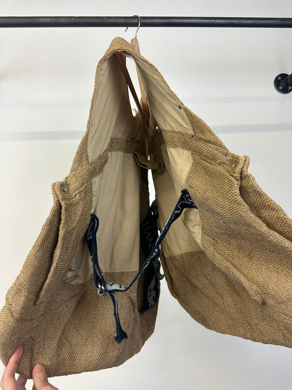 1990s Armani Jeans jute military vest