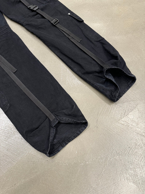 A/W2003 Dolce & Gabbana bondage double waisted cargo pants