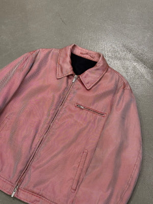 1990s Armani iridescent work jacket