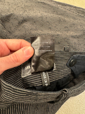 2000s Ann Demeulemeester pinstripe pants