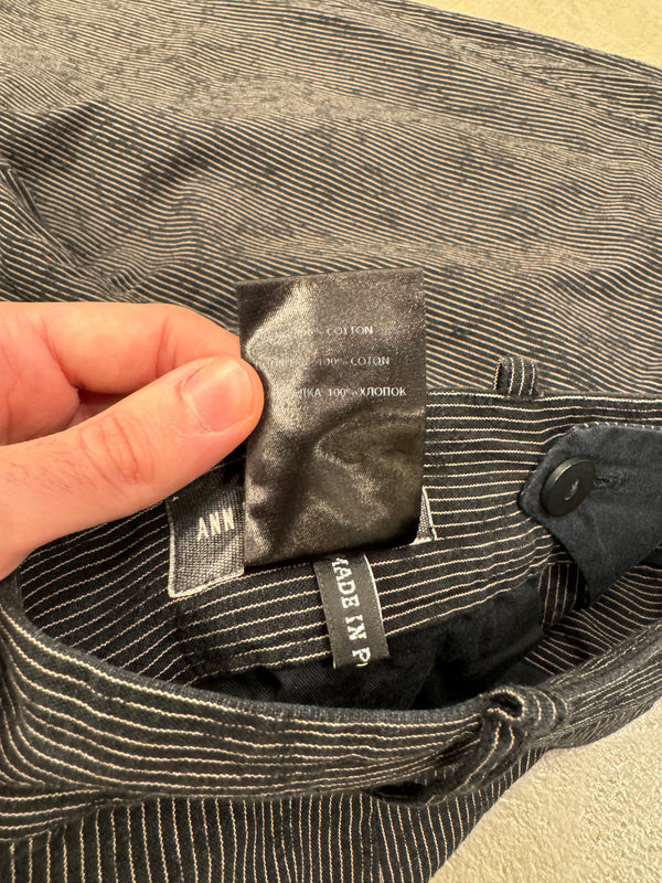 2000s Ann Demeulemeester pinstripe pants