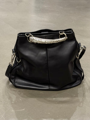 2002 YVES Saint Laurent by Tom Ford mombasa metal hord shoulder bag