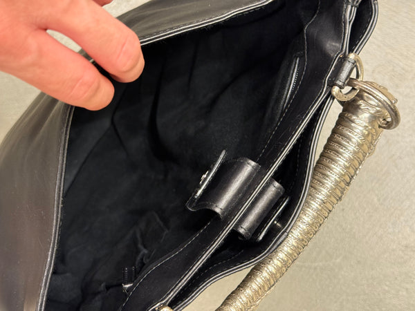 2002 YVES Saint Laurent by Tom Ford mombasa metal hord shoulder bag