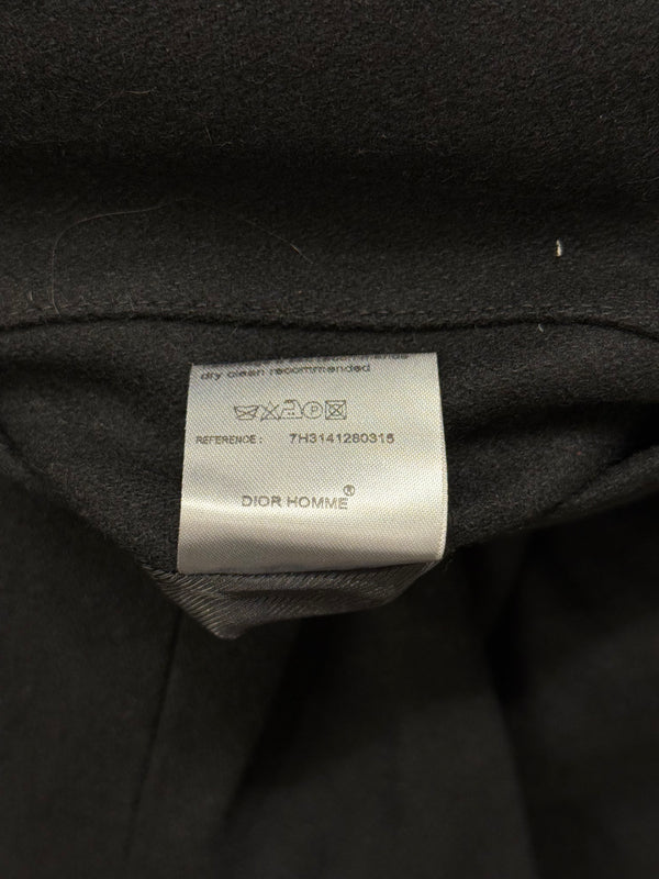 A/W2007 Dior by Hedi Slimane military officer coat