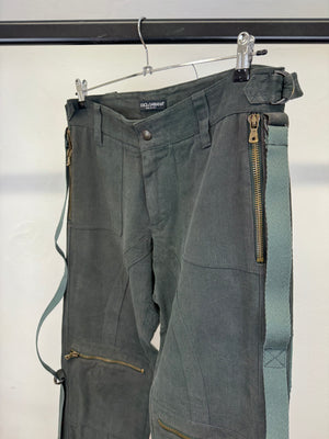 A/W2003 Dolce & Gabbana parachute bondage pants