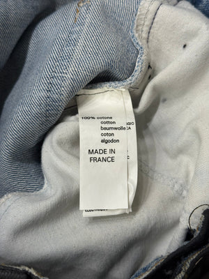 1992 Maison Margiela artisanal painted jeans