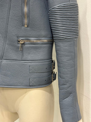 A/W2014 Gucci biker leather jacket