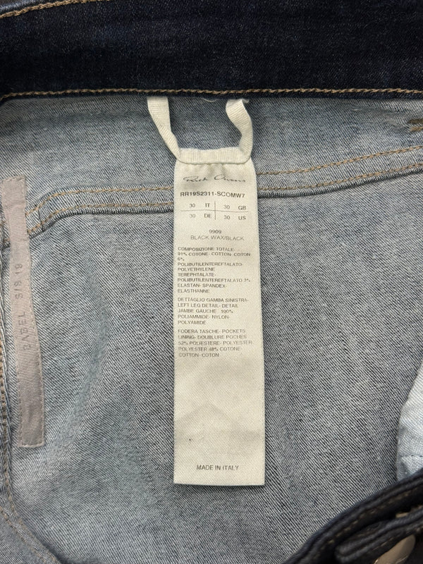 S/S2019 Rick Owens "Babel" Tyrone coated jeans