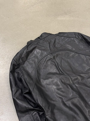 S/S2006 Dior by Hedi Slimane multi-zip leather bomber jacket