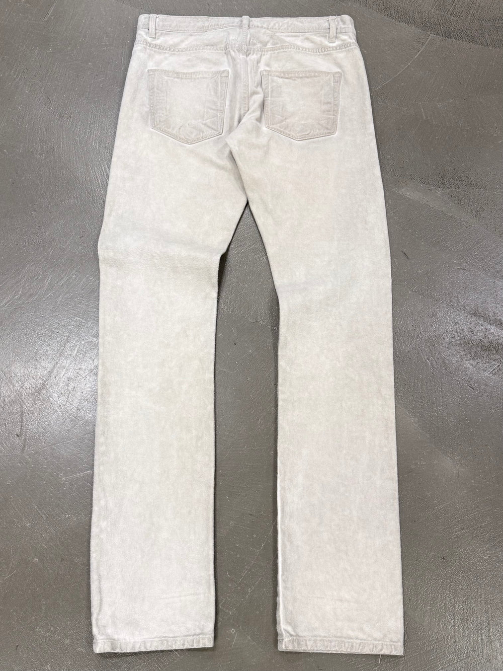 2000s Rick Owens heavy moleskin jeans