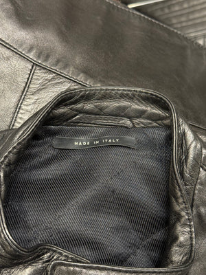 2000s Gucci by Tom Ford leather biker jacket