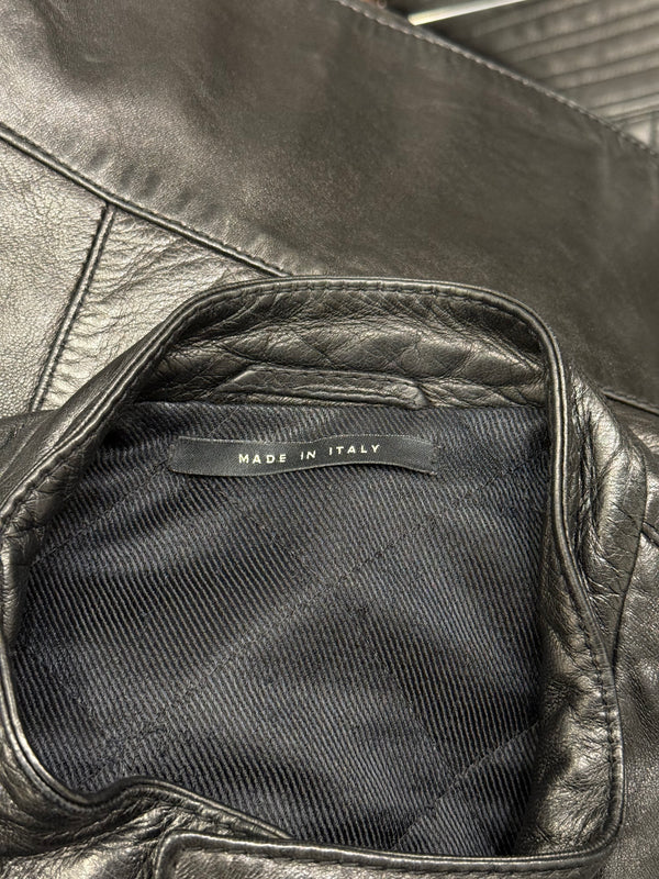2000s Gucci by Tom Ford leather biker jacket