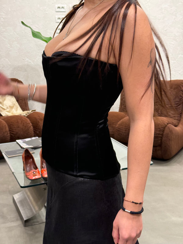 A/W2002 Dolce & Gabbana corset bustier