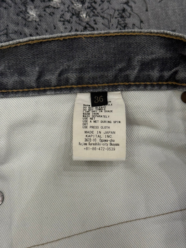 2010s Kapital boro distressed jeans