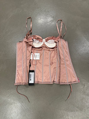 S/S 2003 Dolce & Gabbana lace up corset bustier