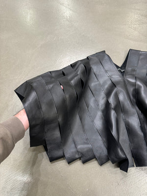 A/W 2015 Junya Watanabe 1/3 sample leather top