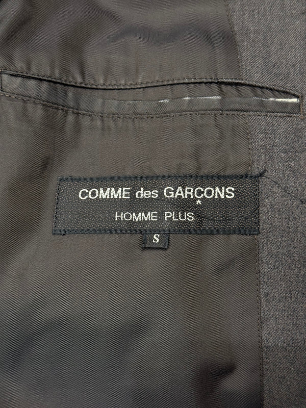2000s Comme des Garçons tartan collar blazer