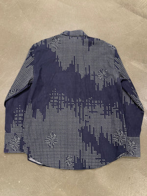 1990s Gianni Versace geometric shirt