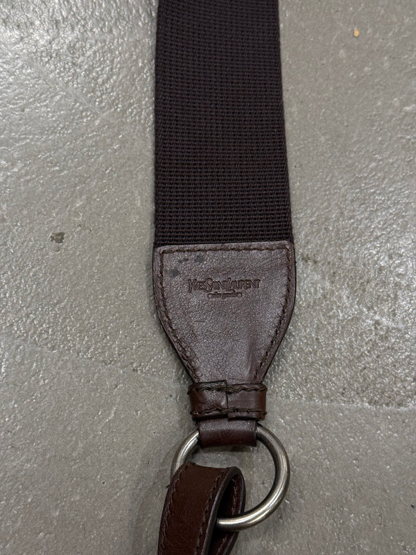 2000s Yves Saint Laurent Mombasa horn shoulder bag