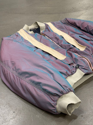 A/W1993 Emporio Armani iridescent oversized bomber jacket