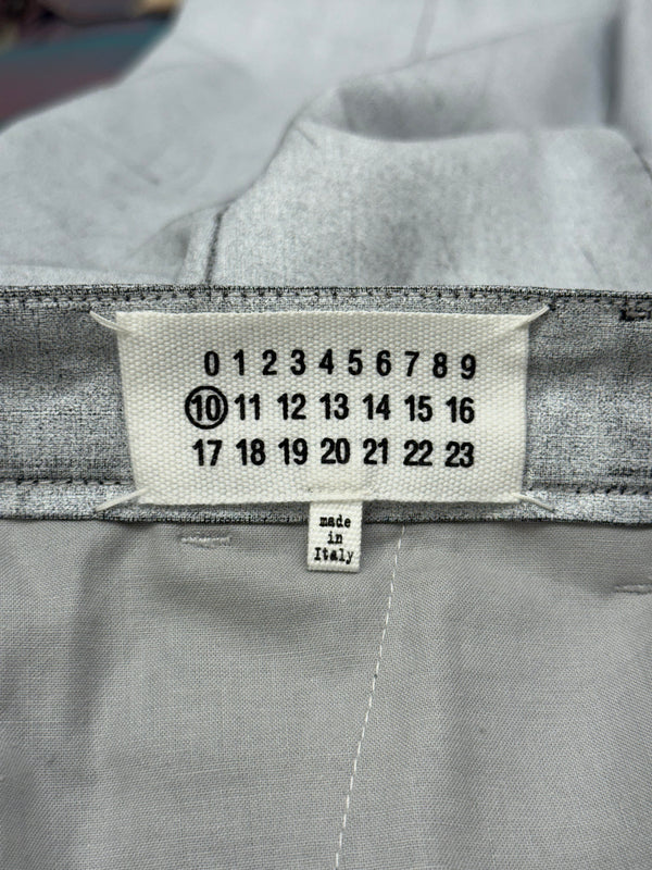 2013 Maison Margiela cracked painted tailored suit set