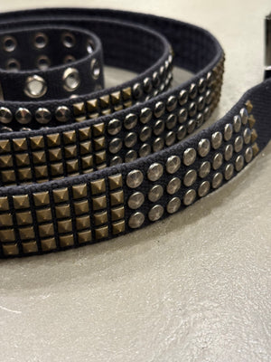 S/S2010 Balmain studded double belt