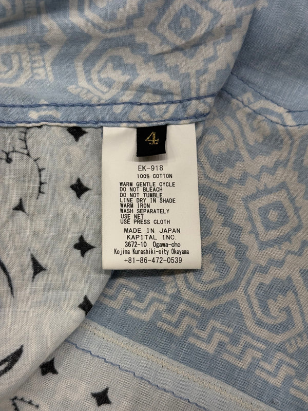Kapital bandana patchwork shirt