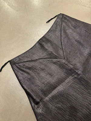 S/S2008 Alexander McQueen silk mini flared skirt