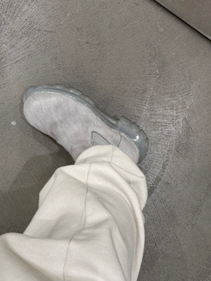 F/W 2021 Rick Owens beatle bozo pony hair boots