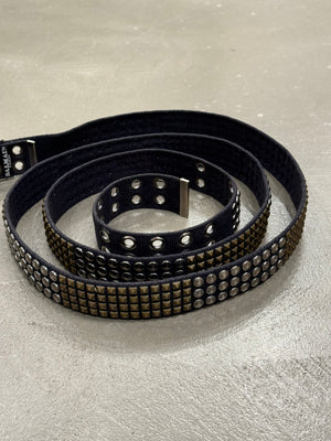 S/S2010 Balmain studded double belt