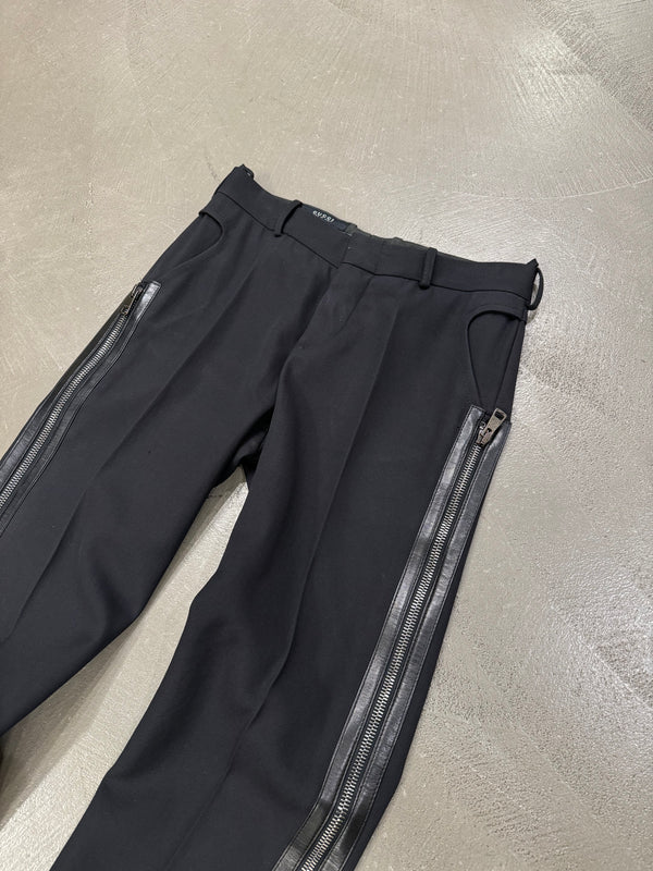 F/W 2001 Gucci by Tom Ford full zipper pants
