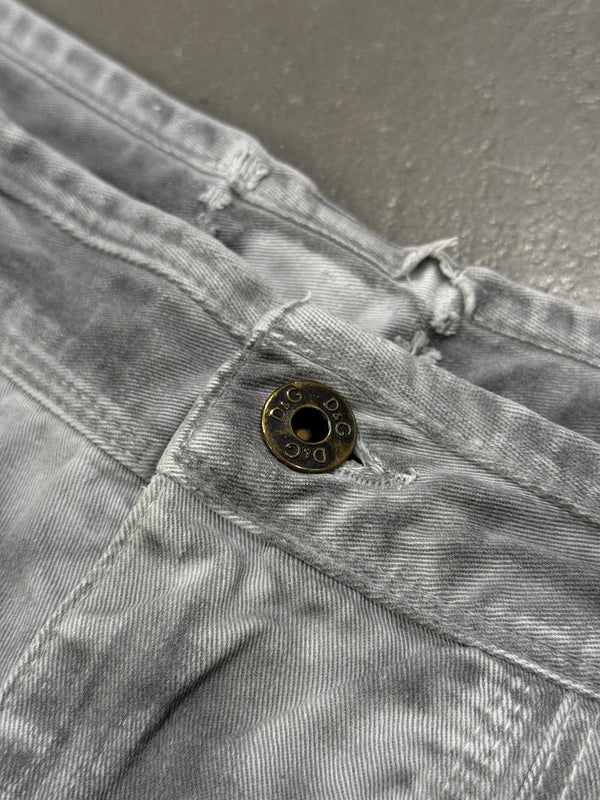 2000s Dolce & Gabbana object dyed shorts