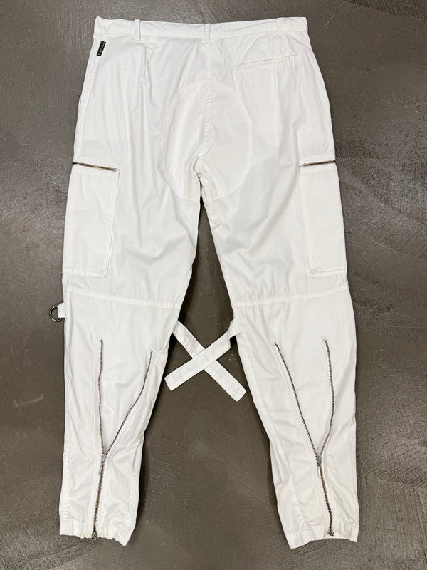 2000s Plein Sud bondage cargo pants