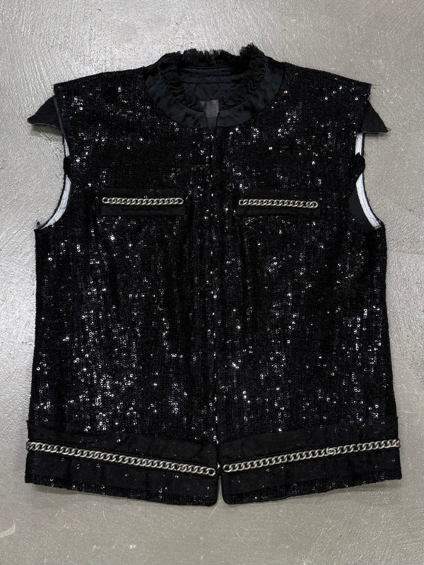 2000s Plein Sud embellished vest with chains