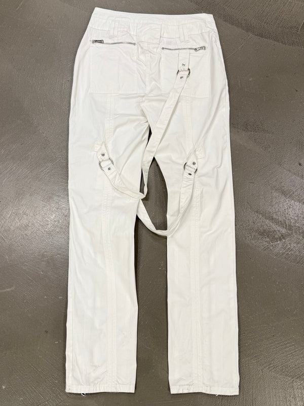 S/S2003 Dolce & Gabbana bondage zipper cargo pants
