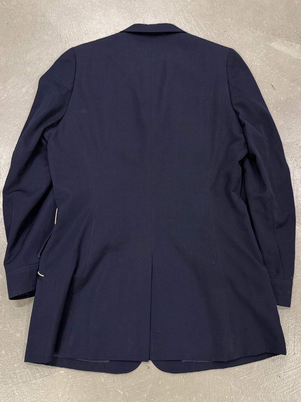 2000s Yohji Yamamoto contrast piping tailored jacket