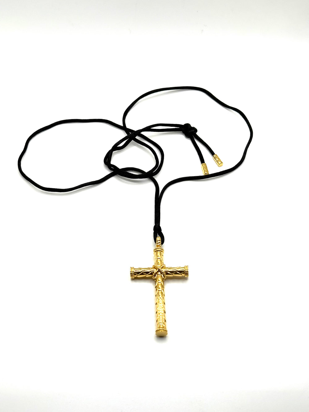 2000s Roberto Cavalli cross necklace