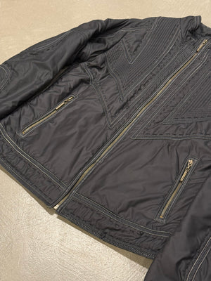 A/W 2007 Cavalli paneled puffer jacket