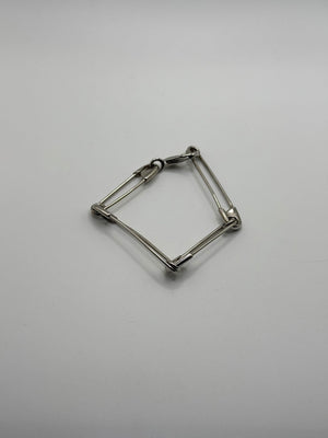 2020s Balenciaga by Demna safety pin bracelet