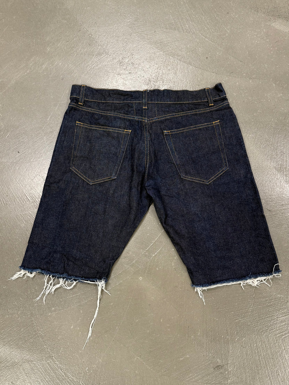 2013 Saint Laurent by Hedi Slimane denim shorts