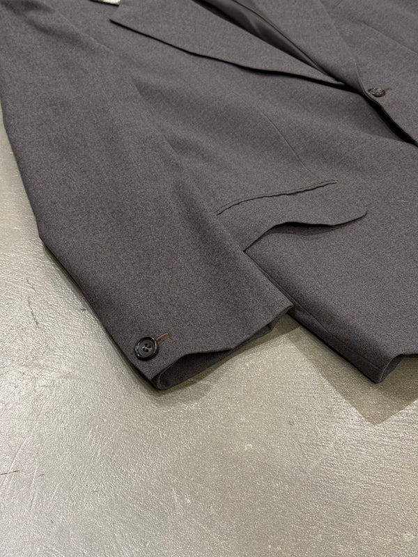 2000s Comme des Garçons tartan collar blazer