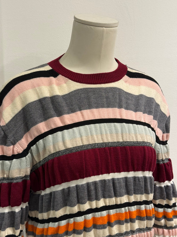 2010s JW Anderson stripe wool knit