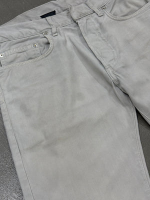 2010s Dior stained slim jeans