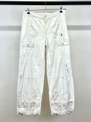 2000s Jean Paul Gaultier upside-down cargo pants