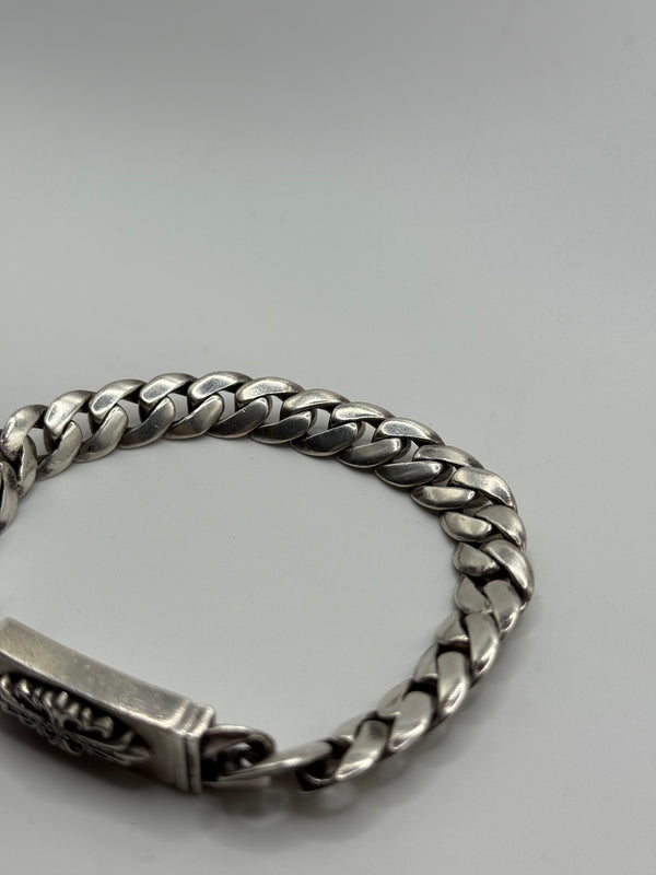 Chrome Hearts factory diamonds floral cuban bracelet